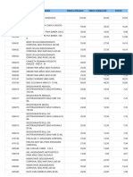 HINODE - Produto - Lista Geral PDF