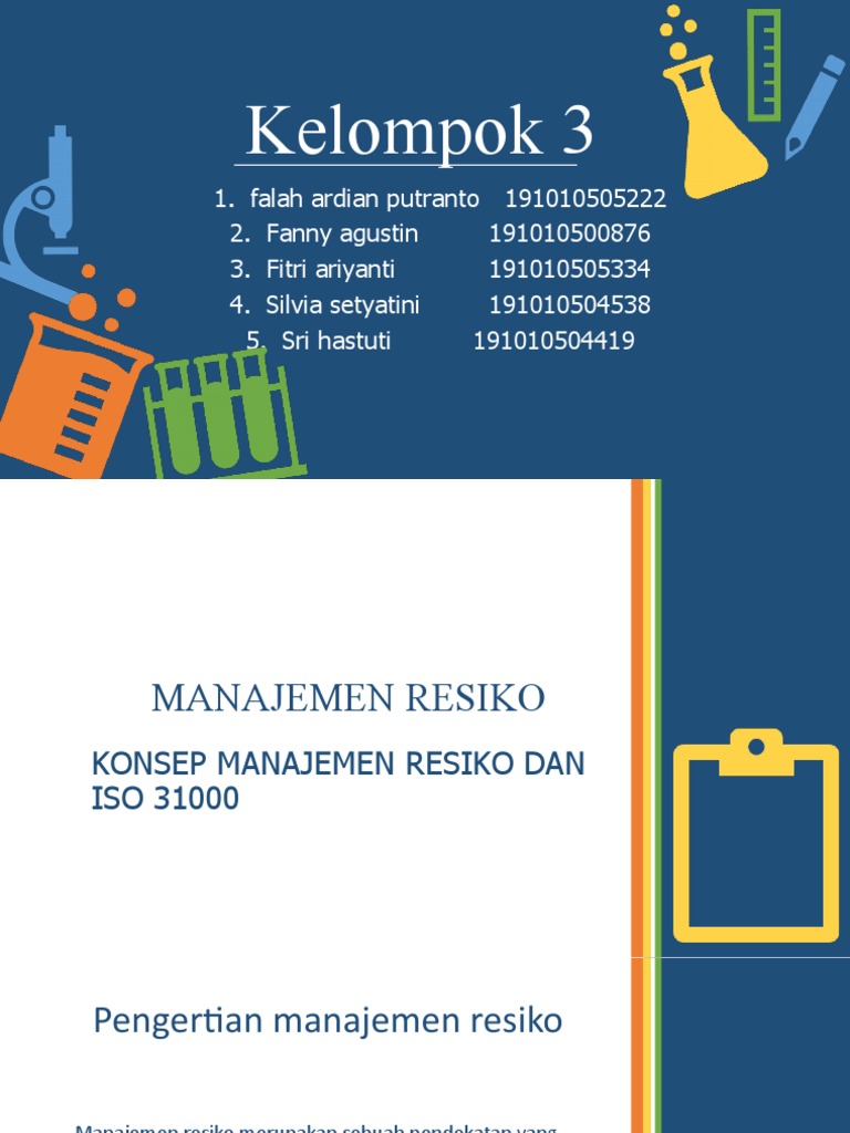 Kelompok 3 Manajemen Resiko | PDF
