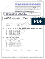 ALTM Chemistry 2020 Series1 CHEMISSTONE