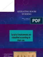 Operating Room Nursing: Marissa S. Fernandez, RN, Man Clinical Instructor