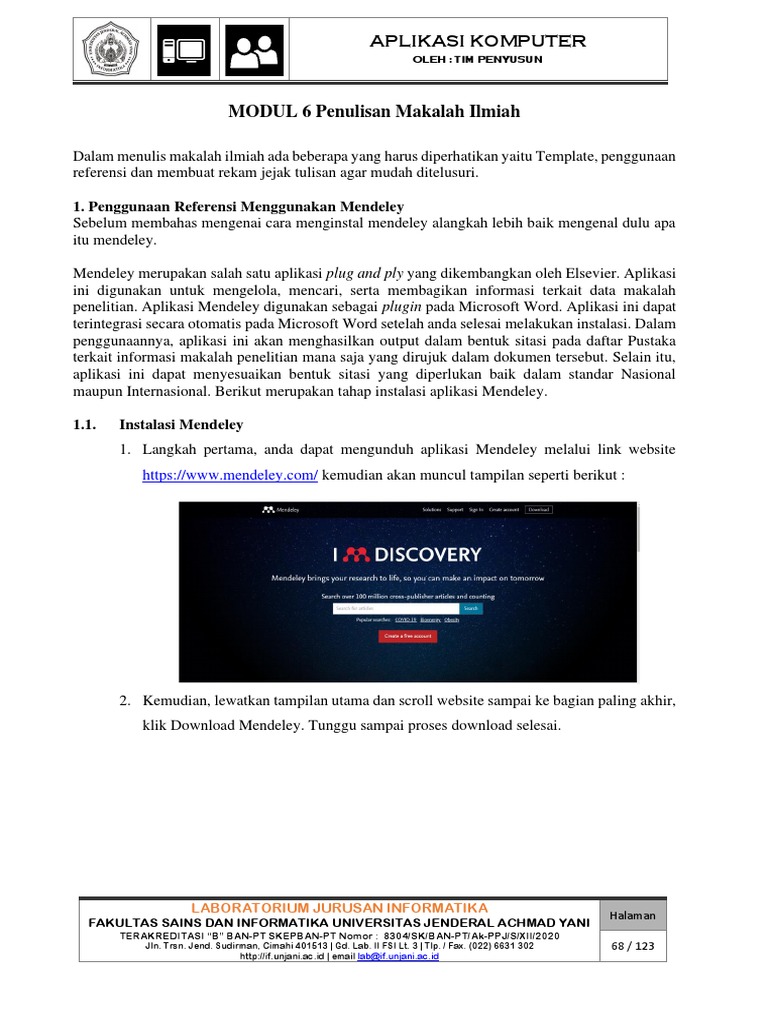 Modul-Aplikom 2022-2023 Modul 6 | PDF | Karier & Perkembangan ...