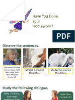 Have You Done Your Homework