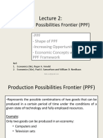 L-2 Microeconomics PPF