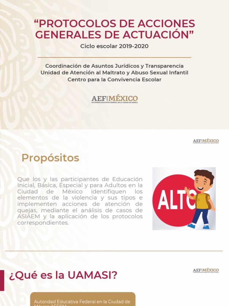 Protocolo de Actuación Escolar 2025 | PDF | Abuso infantil | Abuso sexual