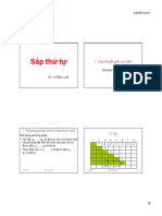 Sắp thứ tự: I. Các thuật giải cơ bản