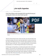 Messi Lo Lắng Cho Tuyển Argentina - Thể Thao - ZINGNEWS.vn