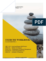 Exercise Workbook Sem 4 Individual Assignment