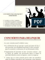 Concierto para Delinquir y Terrorismo