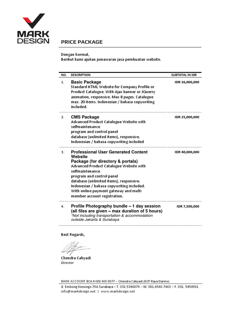 Pricelist With Sample 2019 | PDF | Software Development | Software