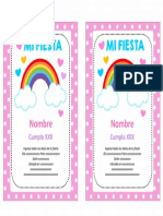 Invitaciones para Cumpleaños de Niña 6