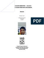 Template Cover UAS DSRD Dan Surat Pernyataan 2022