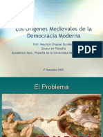 Origenes Medievales de La Democracia.a