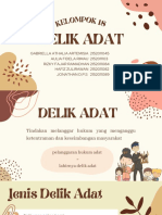 Delik Adat - Kelompok 18