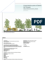 Lineamientos para El Diseño de Parques