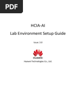 HCIA-AI V3.0 Experiment Environment Setup Guide