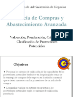 PEE GCAA Sesiones 01-06c Valoración de Los Proveedores