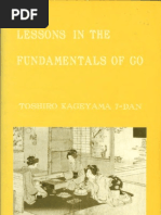 Toshiro Kageyama - Lessons in The Fundamentals of Go