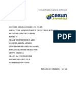 A1 Proyecto Integrador Propuesta de Creación O Mejora de Un Manual de Recursos Humanos de Una Organización.