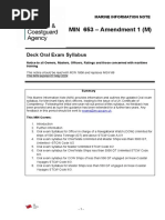 MIN 653 Deck Oral Exam Syllabus - Amendment 1