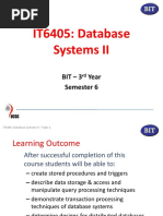 Database Systems - BIT - University of Colombo - Year 3 (Lecture Note 3)