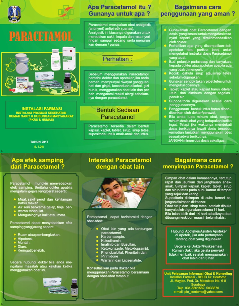 Leaflet PARACETAMOL PDF