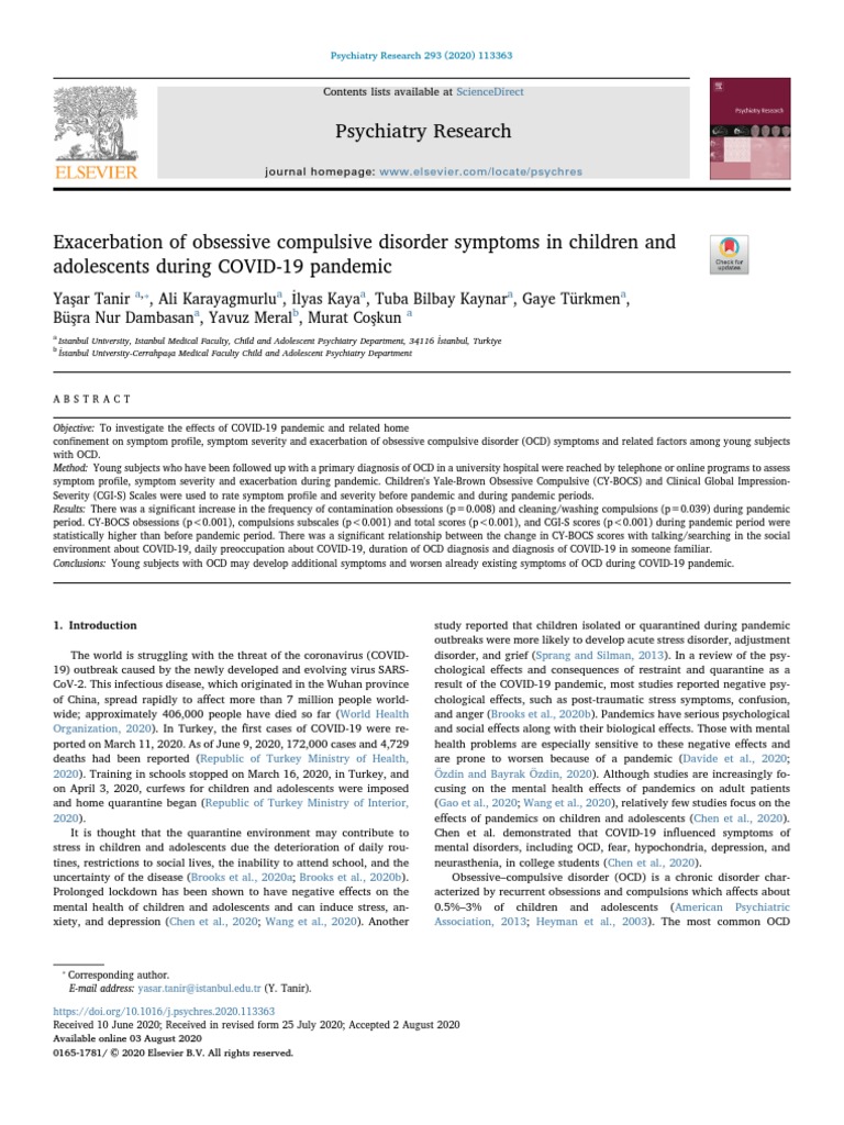 Articles Based On Health