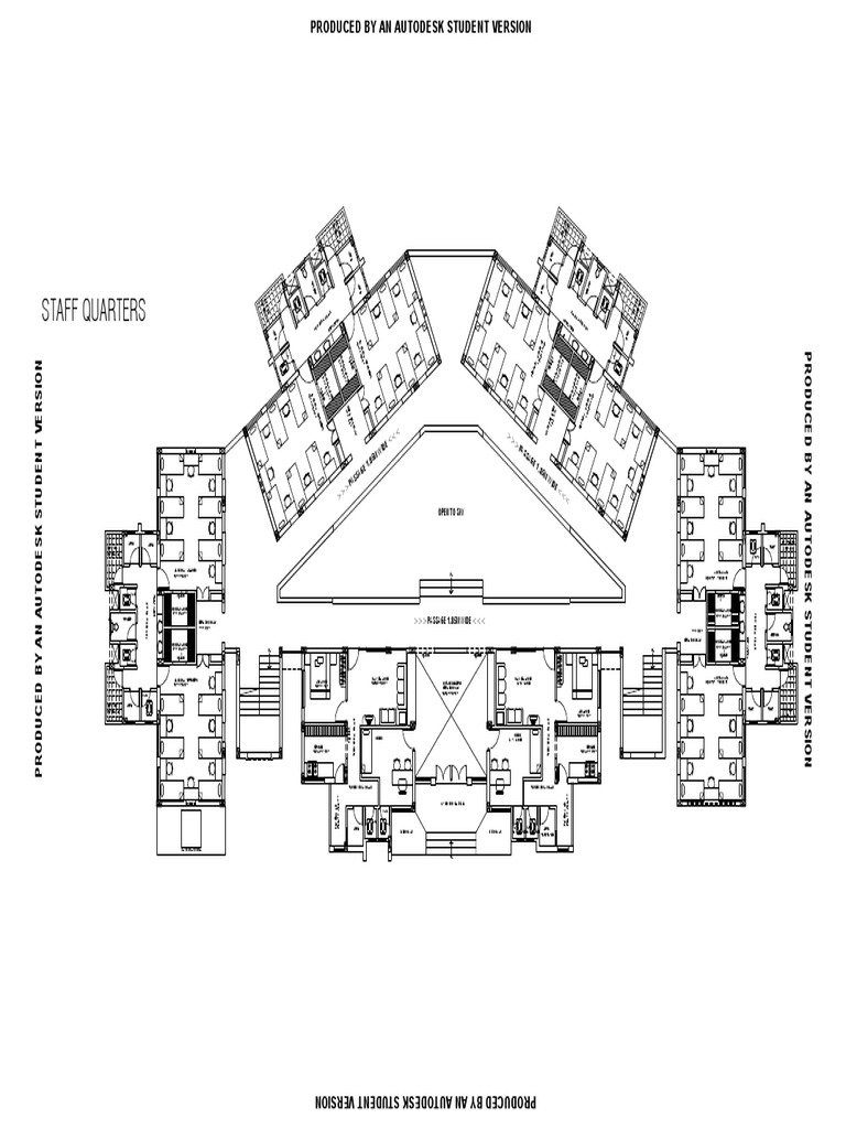 Dormitory Staff Quarters Floor Plan | PDF
