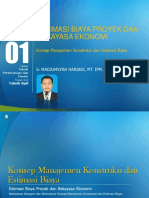 Modul 01. Estimasi Biaya Proyek Dan Rekayasa Ekonomi