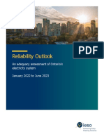 Reliability Outlook 2021 Dec