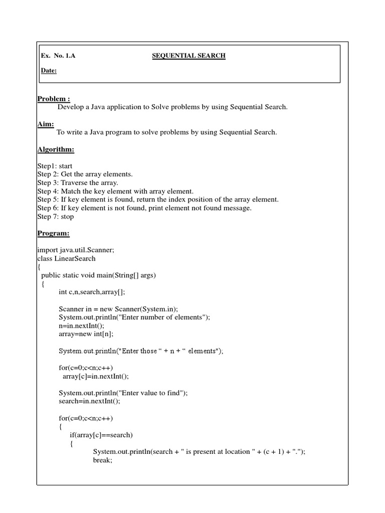 Java Program For Automation Interview Java Program For Automation Interview