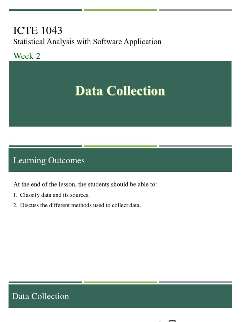 2 data collection methods pdf survey methodology data