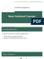 1 - Basic Statistical Concepts