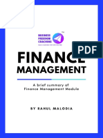 Sneak Peak Finance Management RM