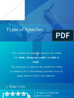 Module 6 - Types of Speech