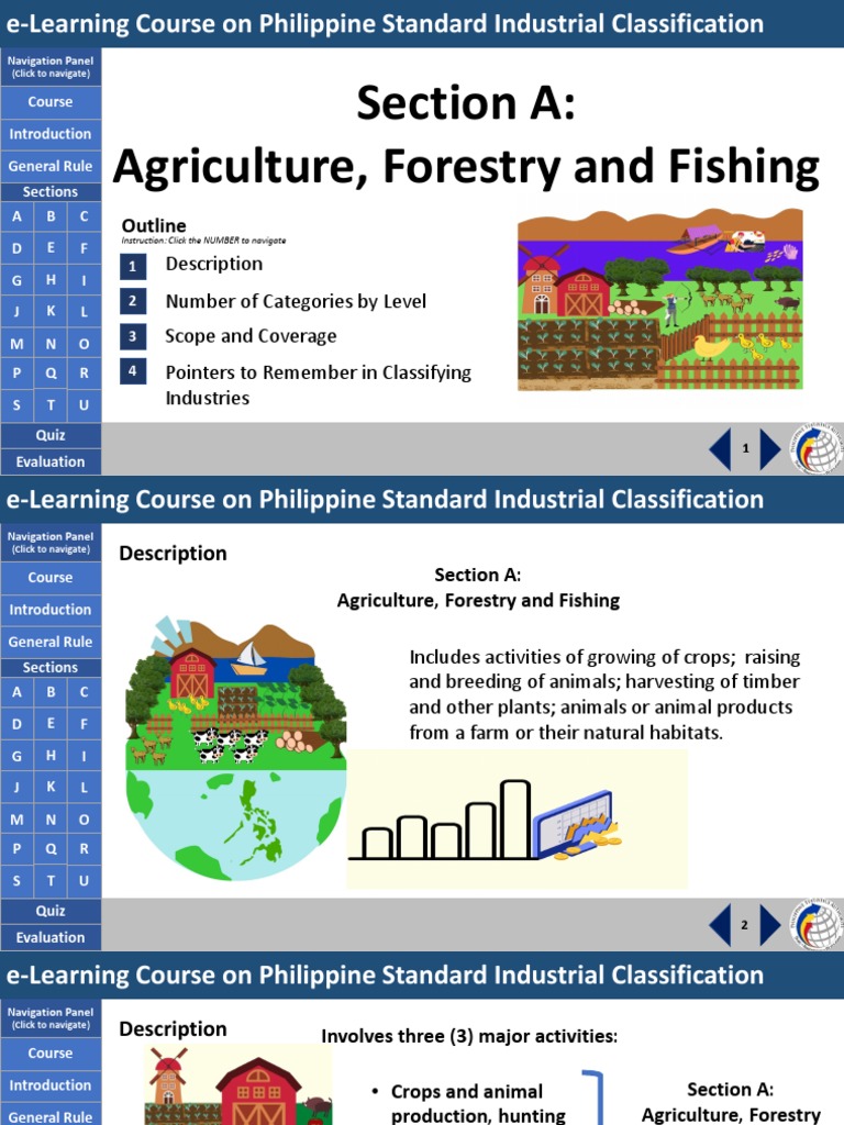 1 - 2019 Updates To 2009 PSIC Section A - 06082021rev | PDF | Forestry ...