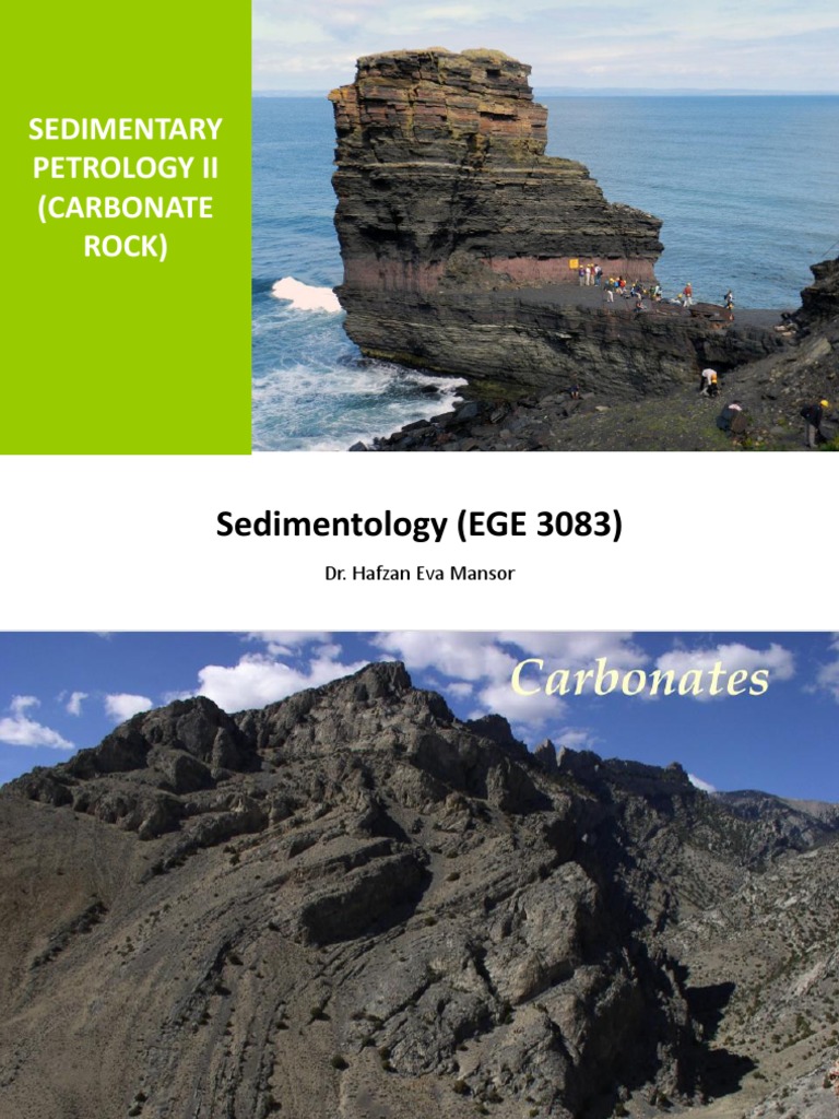 Sedimentary Petrology Part 2 Carbonate Rocks Pdf Limestone