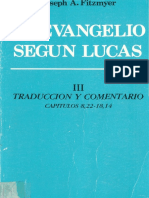 Fitzmyer. El Evangelio Segun Lucas Vol 03