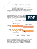 Energy Band Diagrams and Current-Voltage Relationships of P-N Junctions, Capacitors, and Inductors