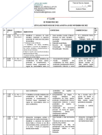 Plano 6a Classe Portugues