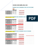 Ejercicios 28 de Abril