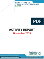 PICPA Lipa City Chapter Activity Report November 2019 Rev