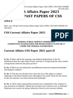 CSS MPT Fee Challan Form 2024 | PDF | Hm Treasury | Money