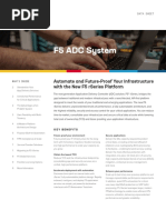 f5 Application Delivery Controller System Rseries Data Sheet