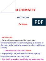 Chemistry of Fatty Acids.