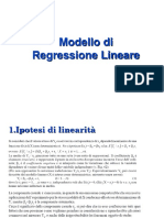 12 - Il Modello Di Regressione Lineare