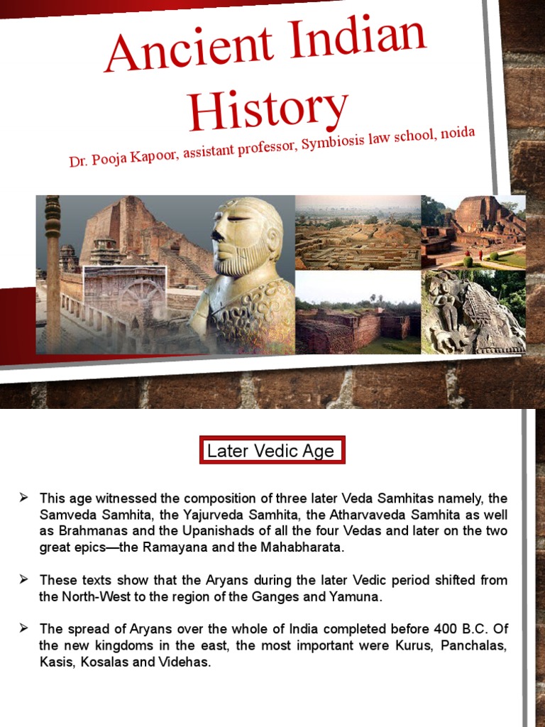 1_Later Vedic Age | PDF | Vedas | Hindu Literature