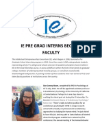 Interns Become Faculty