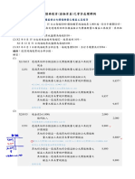 權益證券投資 (金融資產) 之會計處理釋例 (以釋例一為主)