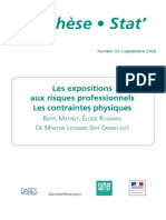 DARES - Les Expositions Aux Risques Professionnels: Les Contraintes Physiques