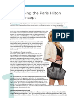 Developing The Paris Hilton Retail Shop Concept by Jens Gregersen